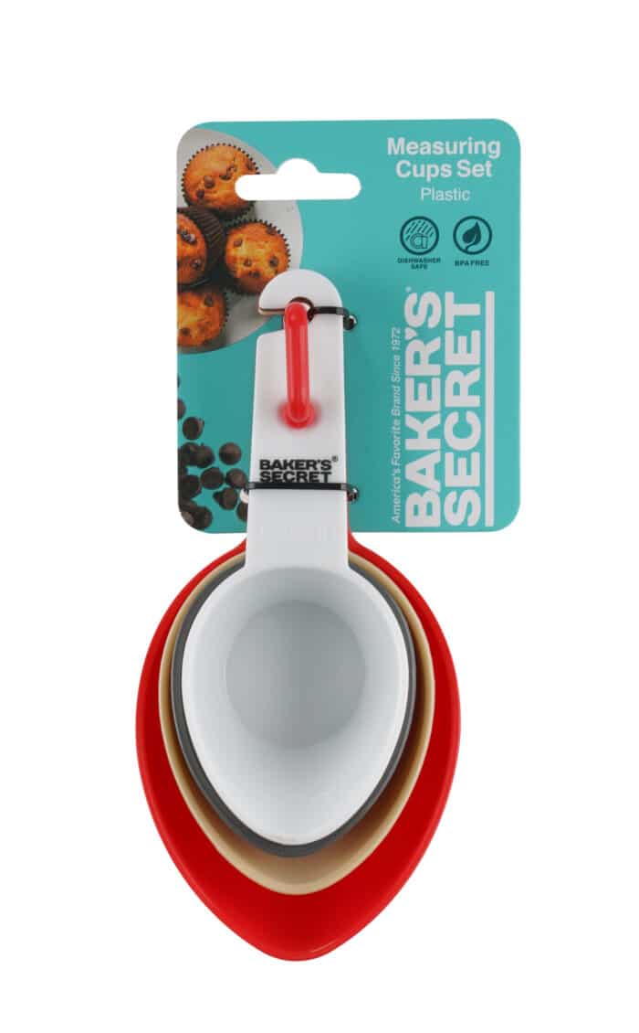 ⁦סט 4 כפיות מדידה צבעוני מבית Baker's Secret⁩ – תמונה ⁦2⁩