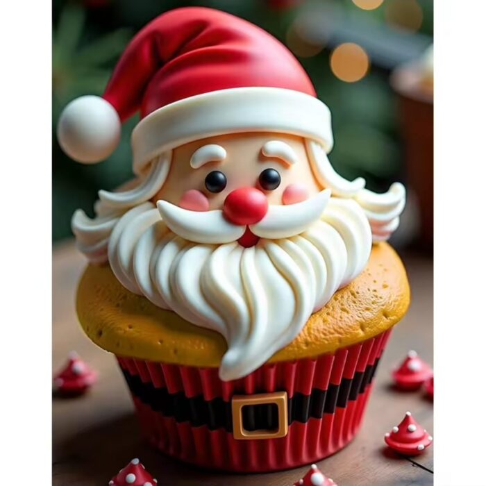 ⁦תבנית לחיצה 2 שקעים סנטה לקריסמס בלעדי!⁩ – תמונה ⁦2⁩