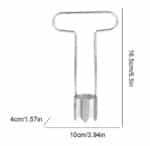 ⁦כלי להוצאת ליבת גמבה לממולאים⁩ – תמונה ⁦4⁩