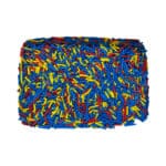 סוכריות איטריות צהוב אדום כחול 200 גרם