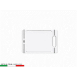 קרש חיתוך פס אפור 34*22*1 ס"מ