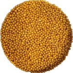 סוכריות חרוזי סוכר זהב 2 ממ 100 גרם