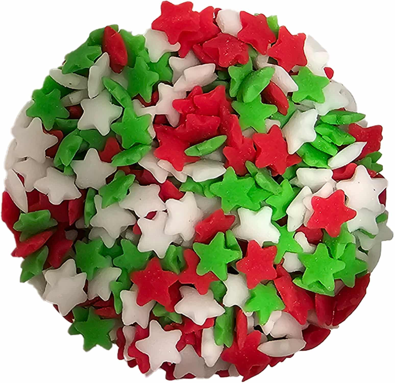 סוכריות כוכב אדום ירוק לבן 70 גרם – תמונה 1