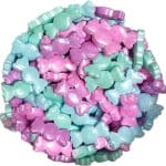 סוכריות לולי פופ צבעוניות מטאלי 100 גרם