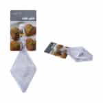 תבנית ליצירת עוגיות מעמול משולש טקסטורה 2 שקעים