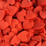 סוכריות לב אדום 12 ממ 1 ק"ג