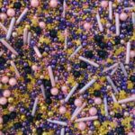 סוכריות מיקס פנטזיה סגול ורוד זהב 1 ק"ג