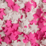 סוכריות כוכב ורוד לבן 12 ממ 1 ק"ג