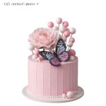 סט טופריםורוד בהיר/לבן