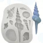 תבנית סילקון צדפים 10 שקעים!