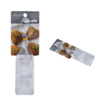 תבנית מעמול 2 שקעים ריבוע עם פסים