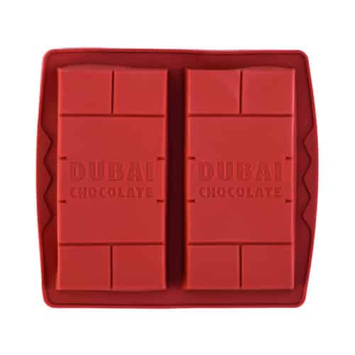 תבנית סילקון 2 טבלאות שוקולד UBAI CHOCOLATE – תמונה 1