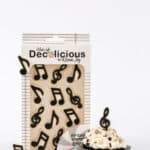 קישוטים אכילים תווי מוזיקה