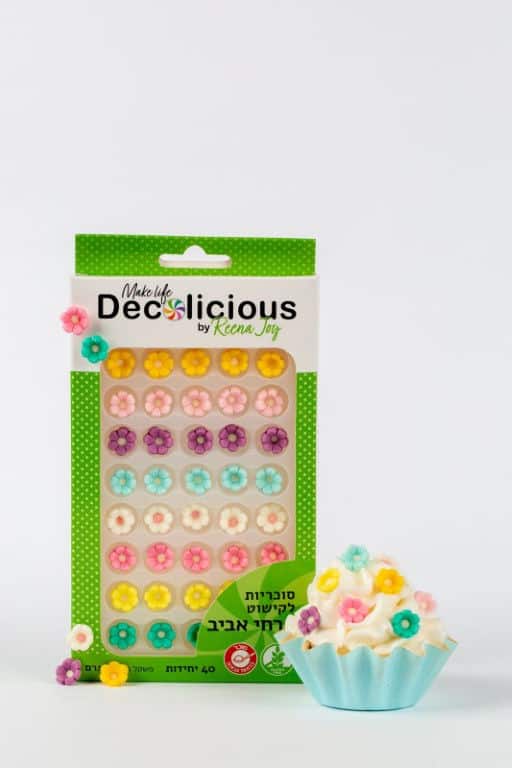 קישוטים אכילים פרחי אביב – תמונה 1