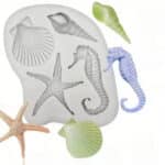 תבנית סילקון צדפים 4 שקעים בלעדי!