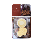 זוג חותכנים מרוקאים לעיצוב עוגיות מעמול חמסה+עיגול