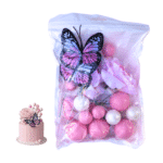 ⁦סט טופריםורוד בהיר/לבן⁩ – תמונה ⁦2⁩