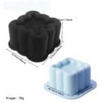 תבנית סילקון בנטו ריבוע