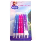 נרות ג'מבו פרוזן מאויירים