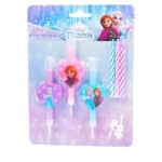 סט 6 נרות מודפסים לב פרוזן