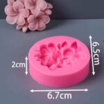 תבנית סילקון שלישית פרחים בלעדי!