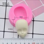 תבנית פרצוף אישה 3*4.3 ס"מ בלעדי! דגם 4