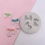 תבניות סילקון 3 פפיונים משוננים בלעדי! 2.8 ס"מ קוטר פנימי של כל פפיון