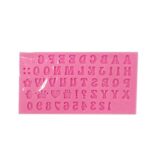 תבנית סילקון אותיות פונט מאיה ג-1 סמ