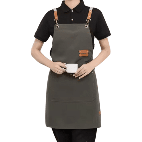 סינר מטבח כולל כיסים עמיד למים – תמונה 1