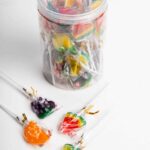 סוכריות על מקל פירות קיץ 50 יח'