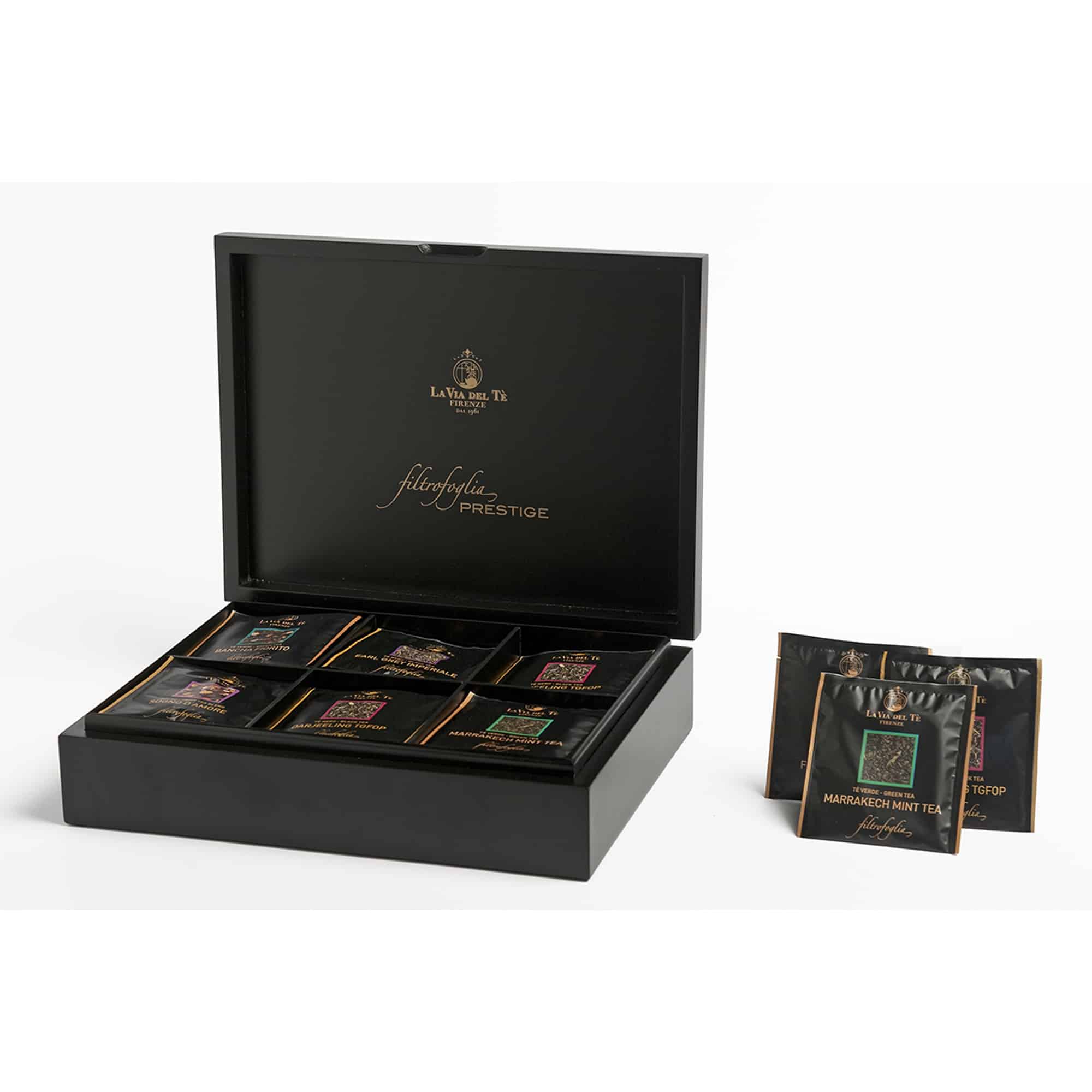 תה יסמין 100 יח PRESTIGE LA VIA DEL TE – תמונה 1