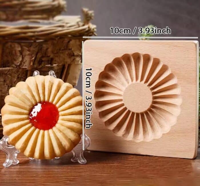 ⁦תבנית לחיצה /מעמול פרחים דגם 1 לעוגיות בלעדי!⁩ – תמונה ⁦3⁩