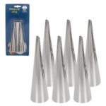 סט 6 קונוסים נירוסטה