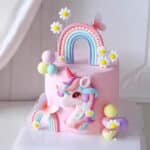 ⁦דמות חד קרן לקישוט עוגה - בלעדי !⁩ – תמונה ⁦2⁩