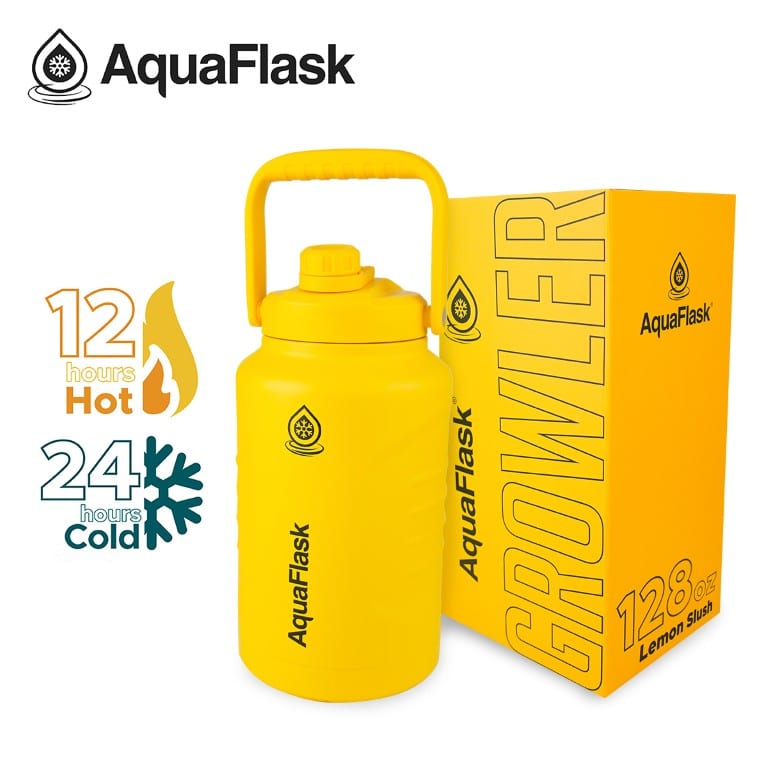 בקבוק Lemon Slush נפח 3.78 Aqua Flask – תמונה 1