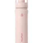 בקבוק ספורט תרמי ורוד פסטל 650 מ"ל AquaFlask
