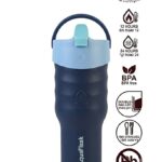כוס Atlantic Waveכחול וטורקיז TUMBLER 887 מ"ל