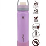 בקבוק שתייה סגול לילך 650 מ"ל AquaFlask